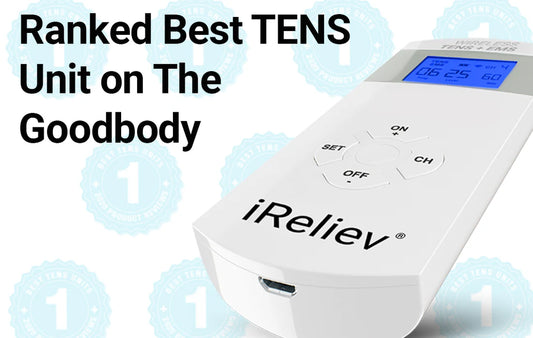 iReliev Wireless TENS+EMS Ranked #1 - Back Pain Relief Products