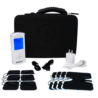 ET-8080-C Premium TENS EMS Recovery System with Carry Case