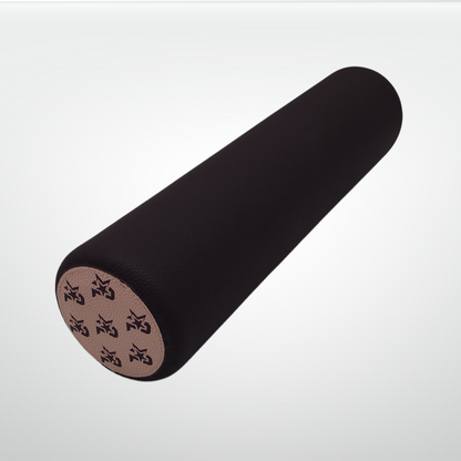 I AM Leather-Wrapped Cork Stretching and Massage Roller