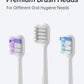 Wave Toothbrush Heads, 6 Count Replacements