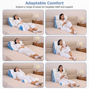 EasyNest Bed Wedge Pillow Set