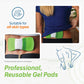 WiTouch Pro TENS Unit Replacement Gel Pads for WiTouch Pro & Aleve Direct Therapy (10 Gel Pads)