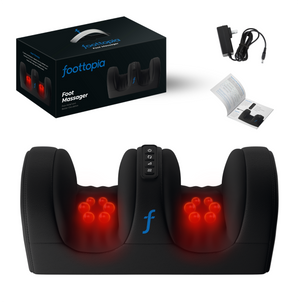 Foottopia Foot Massager with Shiatsu and Heat