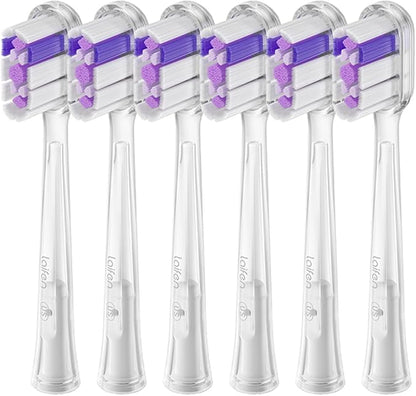 Wave Toothbrush Heads, 6 Count Replacements