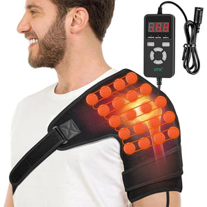 Wearable Far Infrared Heating Pad for Shoulder Pain Relief