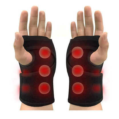 Wearable Far Infrared Heating Pad for Wrist Pain Relief