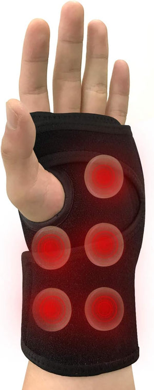 Wearable Far Infrared Heating Pad for Wrist Pain Relief