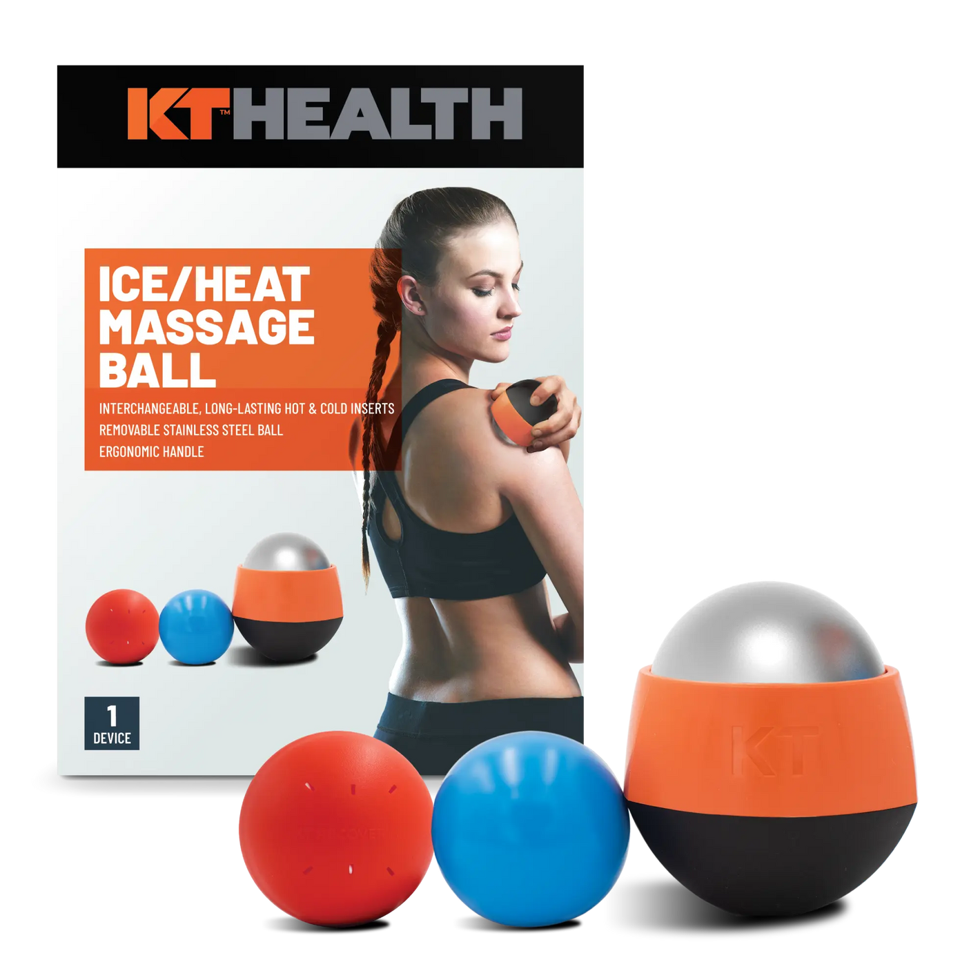 KT Health Ice/Heat Massage Ball