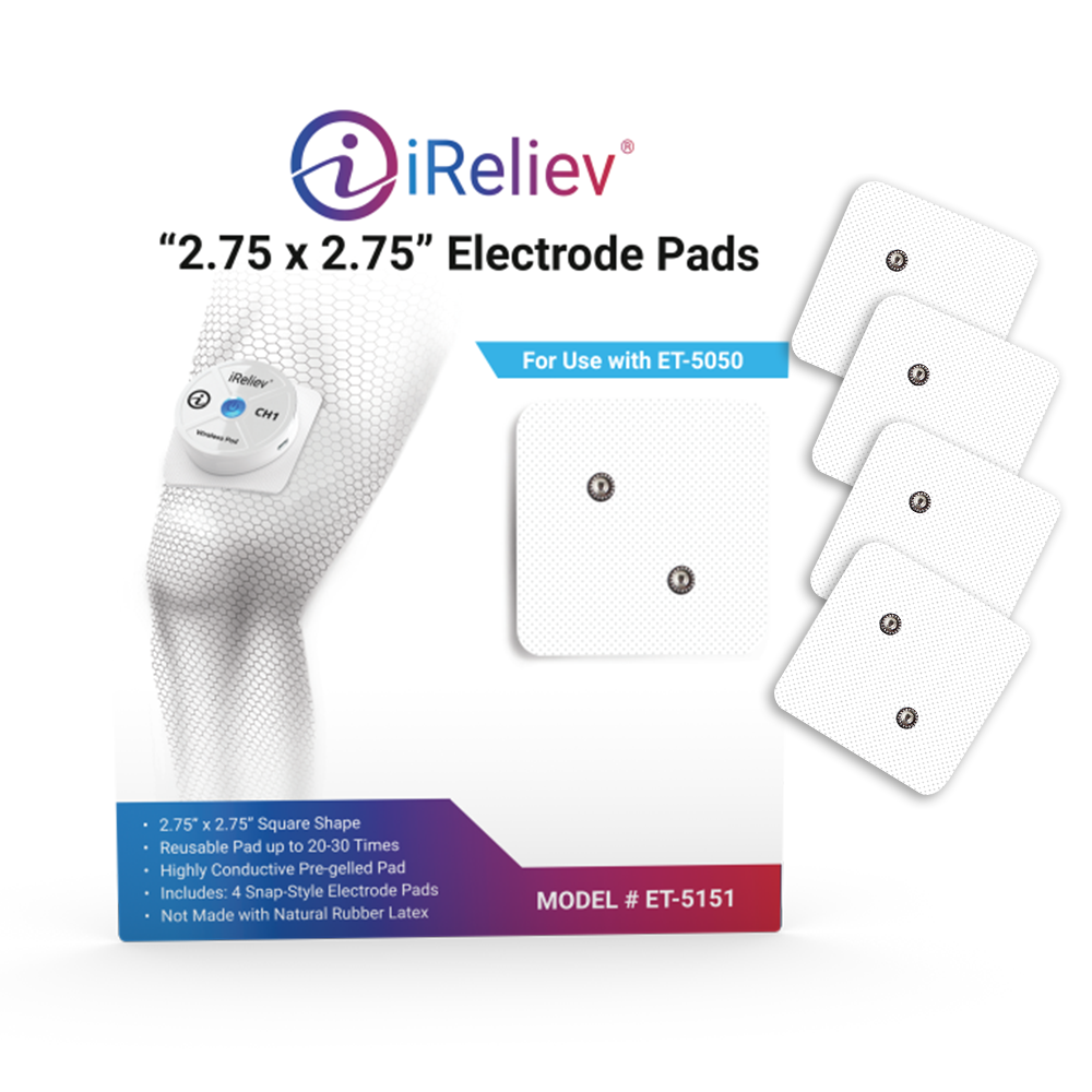 Wireless Electrode Pads 2.75in x 2.75in Single Pack
