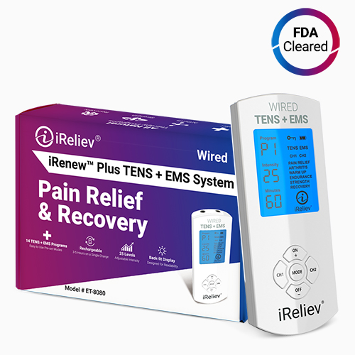 Premium TENS + EMS Pain Relief and Recovery