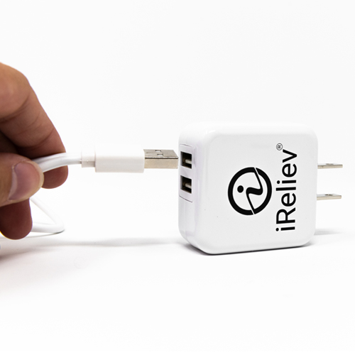 iReliev Dual USB Charging Cable and Adapter